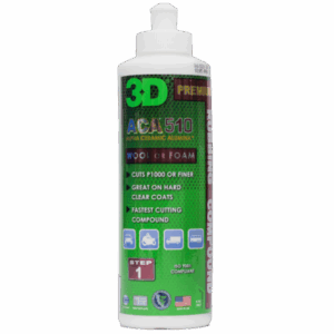 3D Полировальная паста 1й этап полировки  ACA 510 Rubbing Compound 0.237л
