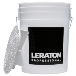 LERATON PROFESSIONAL Ведро для мойки автомобилей с сепаратором (белое) 20 л