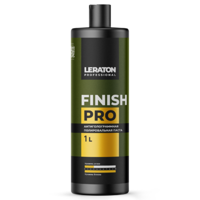 LERATON PROFESSIONAL Финишная полировальная паста Finish PRO 1 л