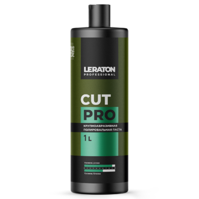 LERATON PROFESSIONAL Крупноабразивная полировальная паста Cut PRO 1 л